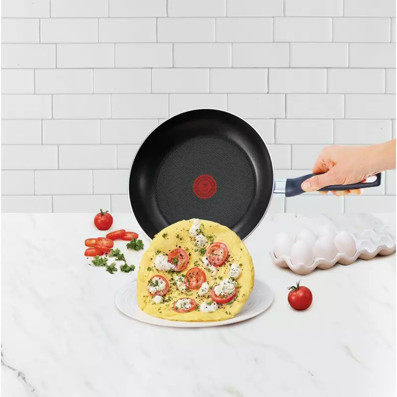 Tefal Total Frypan 32Cm Nonstick Induction G1520844 Aluminium Material Heat Indicator Thermo Signal Titanium Coating Made In France 5 Tefal Total Frypan 32Cm Nonstick Induction G1520844 Aluminium Material Heat Indicator Thermo Signal Titanium Coating Made In France