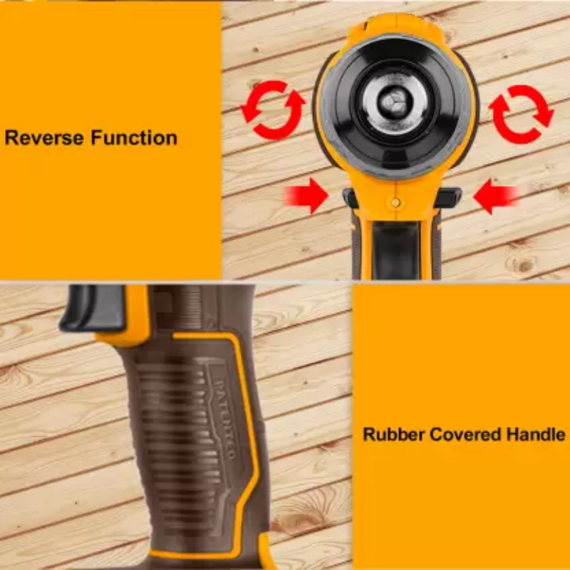 Ingco Cordless Drill Lithium-Ion 20V 45Nm With Integrated Work Light &Amp; Led Battery Power Indicator Cdli200518 3 Ingco Cordless Drill Lithium-Ion 20V 45Nm With Integrated Work Light &Amp; Led Battery Power Indicator Cdli200518