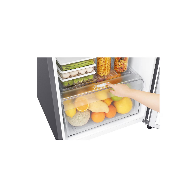 Lg Refrigerator 205L Gross 187L Net Double Door With Moist Balance Crisper, Multi Air Flow Graphite Gn -B202Sqbb 6 Lg Refrigerator 205L Gross 187L Net Double Door With Moist Balance Crisper, Multi Air Flow Graphite Gn -B202Sqbb