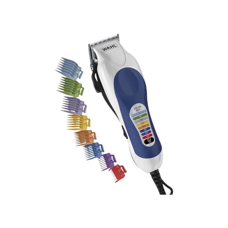Wahl Corded Hair Clipper Color Pro Kit With 8 Color-Coded Attachment Combs &Amp; Precision Ground Blades 79400-627 3 Wahl Corded Hair Clipper Color Pro Kit With 8 Color-Coded Attachment Combs &Amp; Precision Ground Blades 79400-627