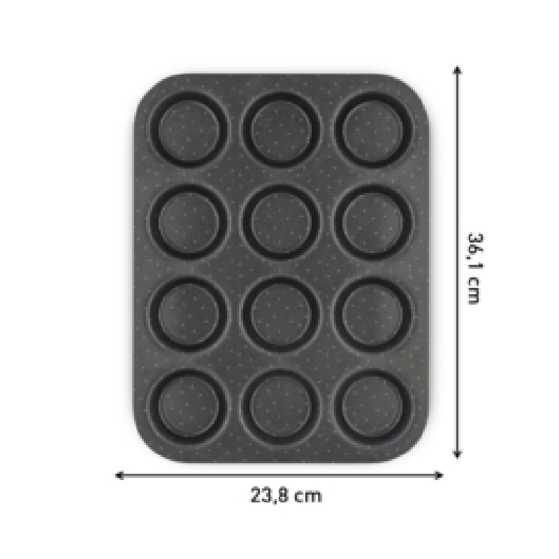 Tefal Success Baking Tray 12 Holes Nonstick Coating J1602802 Nonstick Coating Perfect Release Dishwasher Safe 3 Tefal Success Baking Tray 12 Holes Nonstick Coating J1602802 Nonstick Coating Perfect Release Dishwasher Safe