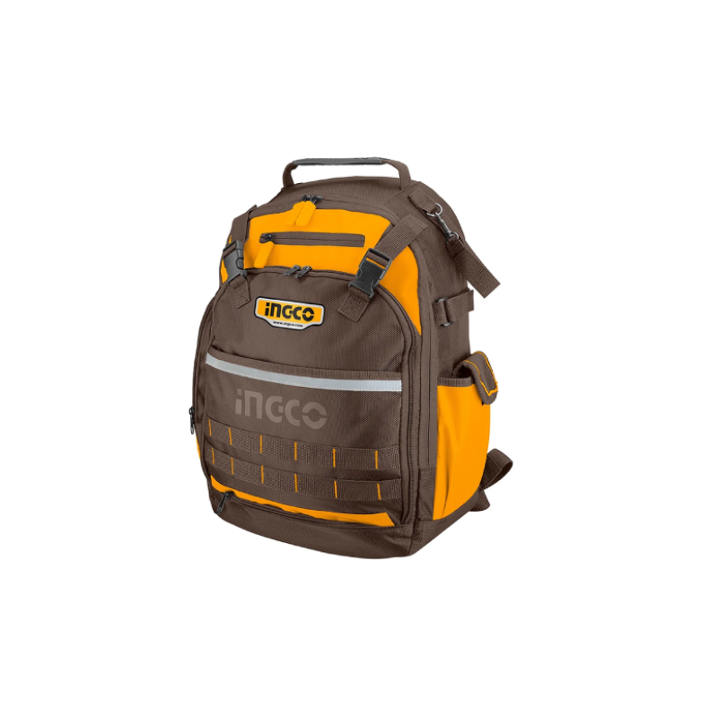 Ingco Tools Bagpack, Polyester Oxford Material 38 X 17 X 46Cm Hbp01028 1 Ingco Tools Bagpack, Polyester Oxford Material 38 X 17 X 46Cm Hbp01028