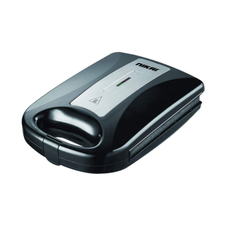 Nikai Sandwich Toaster 4 Slice 3 in 1 Waffle Grill and Sanwich 1200w NGT928A1 Non Stick Coating Plates With Light Indicator And Lock