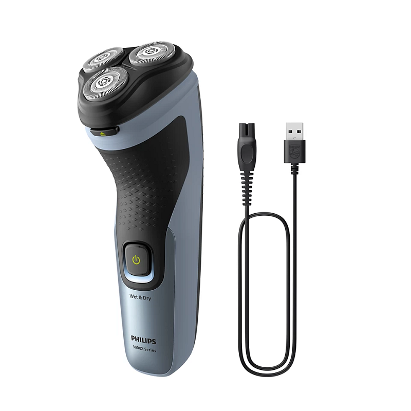 Philips Electric Cordless Shaver, Comfortcut Blades, Anti-Corrosion Shaving System, 3D Floating Heads, Shave Wet &Amp; Dry 3000X Series X3063 2 Philips Electric Cordless Shaver, Comfortcut Blades, Anti-Corrosion Shaving System, 3D Floating Heads, Shave Wet &Amp; Dry 3000X Series X3063