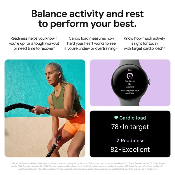 Google Pixel Watch 3 Wi-Fi 41Mm - Matte Black With Obsidian Active Band 10 Google Pixel Watch 3 Wi-Fi 41Mm - Matte Black With Obsidian Active Band