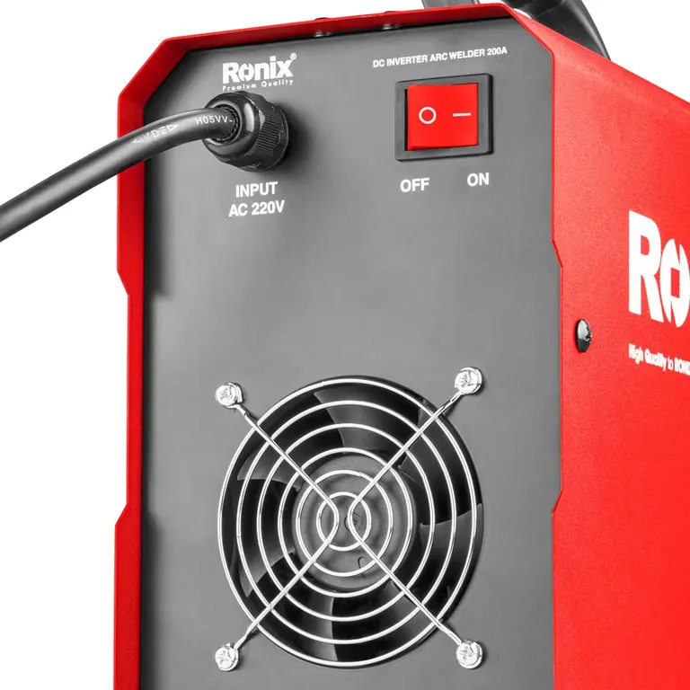 Ronix Power Tool 250A Dc Arc Welding Machine Welding Inverter Rh-4605 6 Ronix Power Tool 250A Dc Arc Welding Machine Welding Inverter Rh-4605