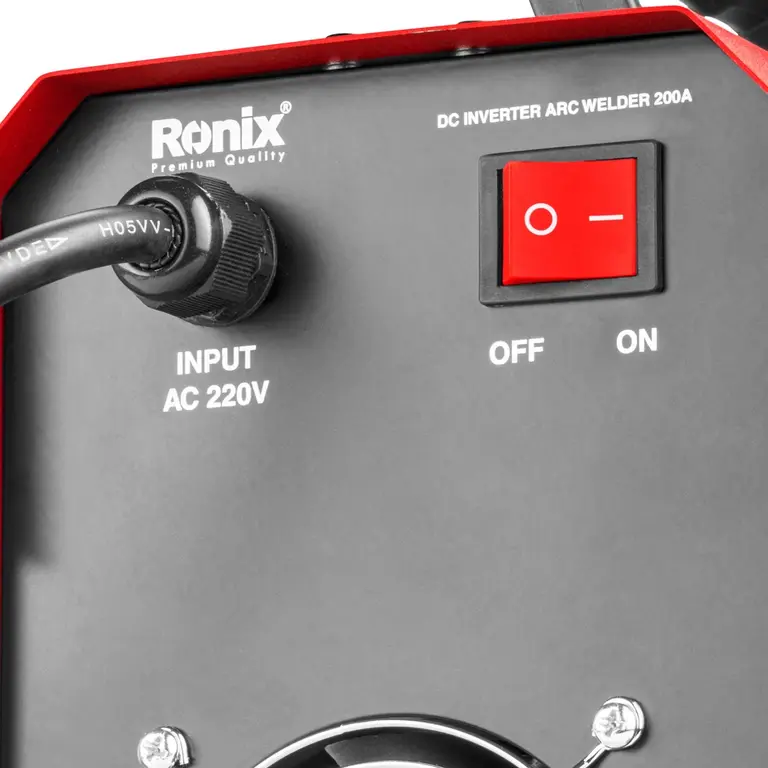 Ronix Power Tool 250A Dc Arc Welding Machine Welding Inverter Rh-4605 7 Ronix Power Tool 250A Dc Arc Welding Machine Welding Inverter Rh-4605