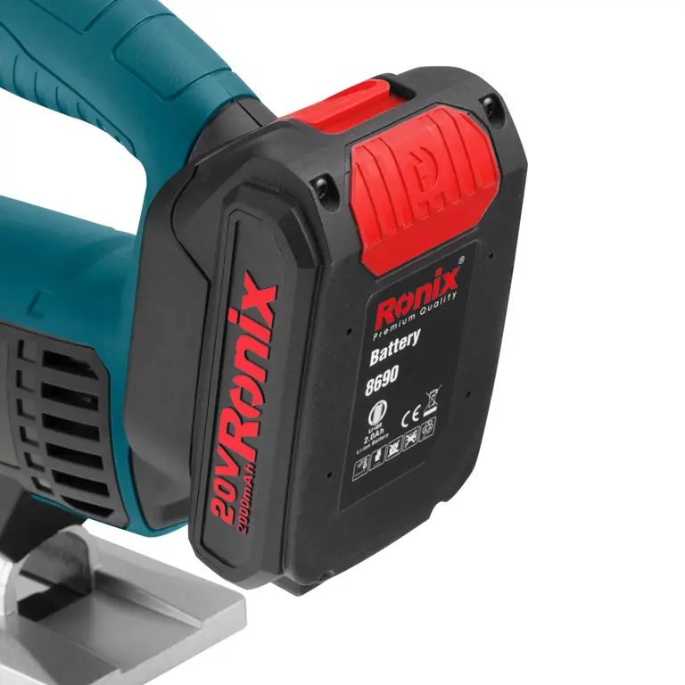 Ronix Cordless Jig Saw - 20V Electric Power Tool For Wood And Metal Cutting, Ideal For Versatile Woodworking Applications, 8608. 9 Ronix Cordless Jig Saw - 20V Electric Power Tool For Wood And Metal Cutting, Ideal For Versatile Woodworking Applications, 8608.