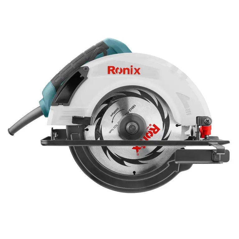 Ronix Power Circular Saw With Laser Guide - 2800W, 4600 Rpm, And 235Mm Blades, Model 4323, For Precision Cutting And Enhanced Performance. 1 Ronix Power Circular Saw With Laser Guide - 2800W, 4600 Rpm, And 235Mm Blades, Model 4323, For Precision Cutting And Enhanced Performance.