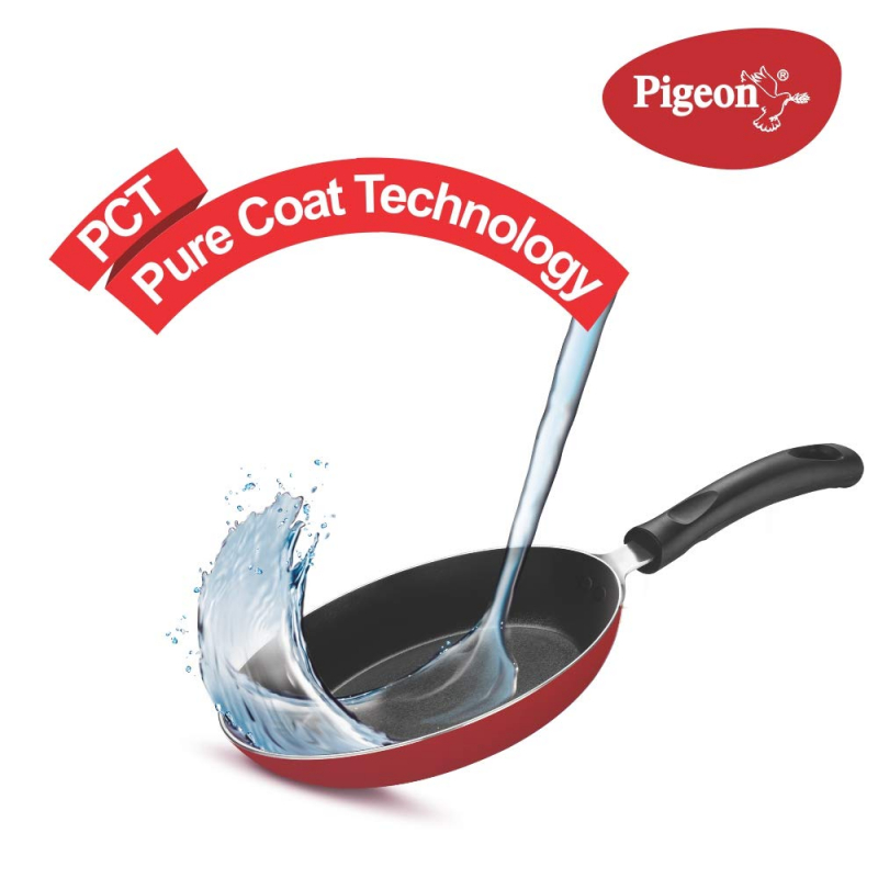 Pigeon Non Stick Frypan 20Cm Aluminium Scratch Resistant Italian Technology 12082 4 Pigeon Non Stick Frypan 20Cm Aluminium Scratch Resistant Italian Technology 12082
