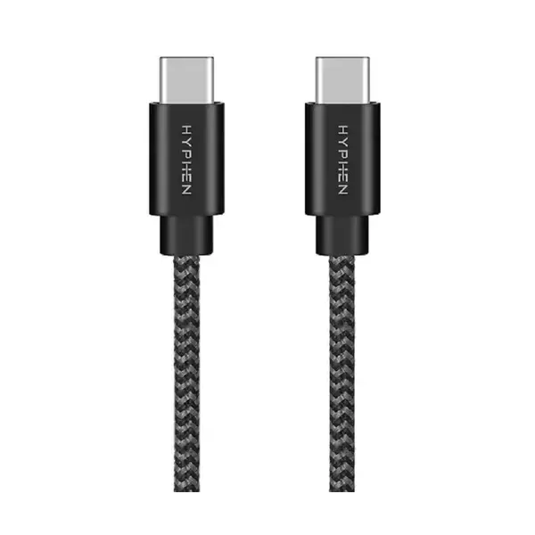 Hyphen Type C To Type C Fast Charging Cable 60W 2M Hcb-C260W1789 1 Hyphen Type C To Type C Fast Charging Cable 60W 2M Hcb-C260W1789