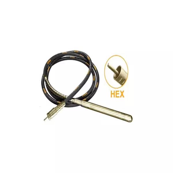 Ingco Poker Vibrator Shaft 45Mm (Hex) Vbp1452 1 Ingco Poker Vibrator Shaft 45Mm (Hex) Vbp1452