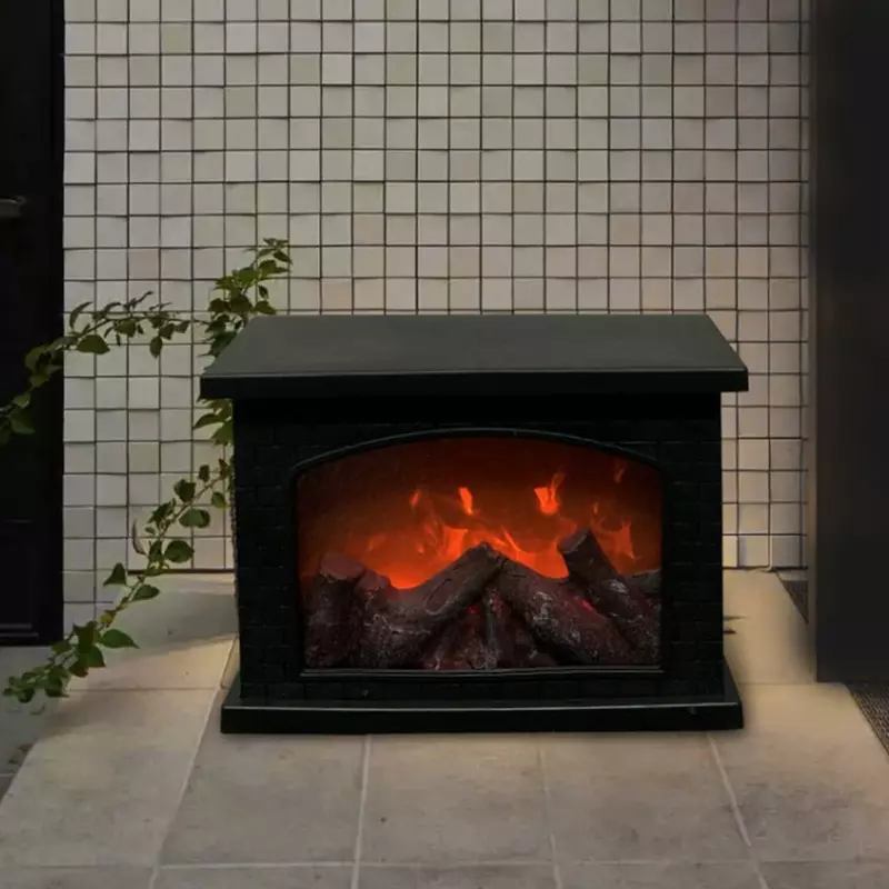 Generic Fireplace Lantern Size 28×12×20 Cm 4 Generic Fireplace Lantern Size 28×12×20 Cm