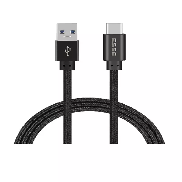 Esse Dyro Usb To Type C Fast Charging Cable 2M Ecb-Tyuc27064 1 Esse Dyro Usb To Type C Fast Charging Cable 2M Ecb-Tyuc27064
