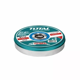 Total Abrasive Cutting Disc 4½" for Metal 10pcs TAC2211155
