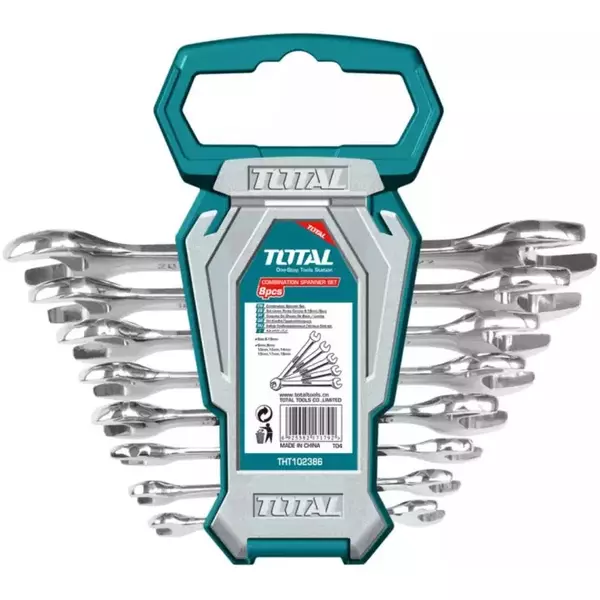 Total Spanner Double Open-End Set 8Pcs Tht102386 1 Total Spanner Double Open-End Set 8Pcs Tht102386