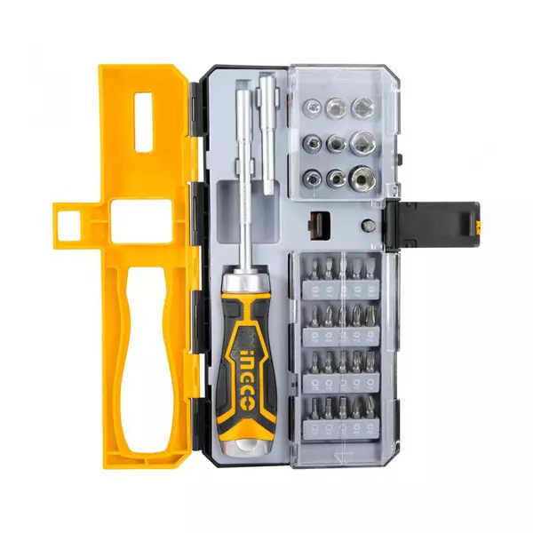 Ingco Screwdriver Set 25Mm 33Pcs Hksdb0338 1 Ingco Screwdriver Set 25Mm 33Pcs Hksdb0338