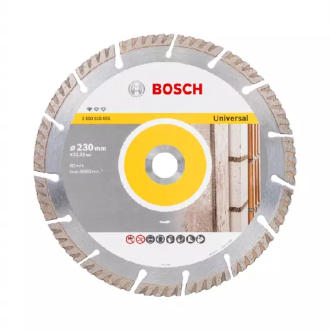 Bosch Diamond Cutting Disc Professional For Universal 230 x 22.23mm x 2.3mm 2608615065