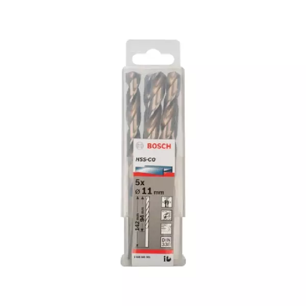 Bosch Twist Drill Spiralbohrer Hss Co 5 X 11Mm 2608585901
