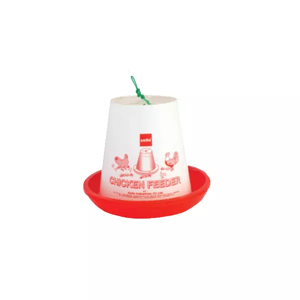 Cello Chicken Feeder Multi-Color 1 Cello Chicken Feeder Multi-Color