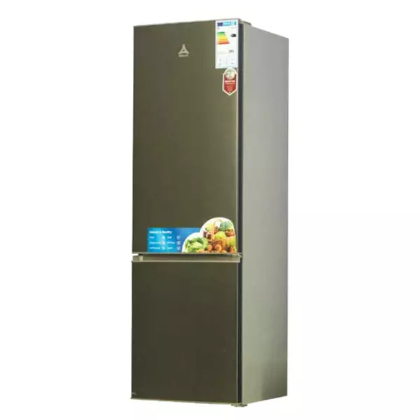 Delta Refrigerator 273L 2 Door Defrost Bottom Freezer Combi Inox Drf-358.I 1 Delta Refrigerator 273L 2 Door Defrost Bottom Freezer Combi Inox Drf-358.I
