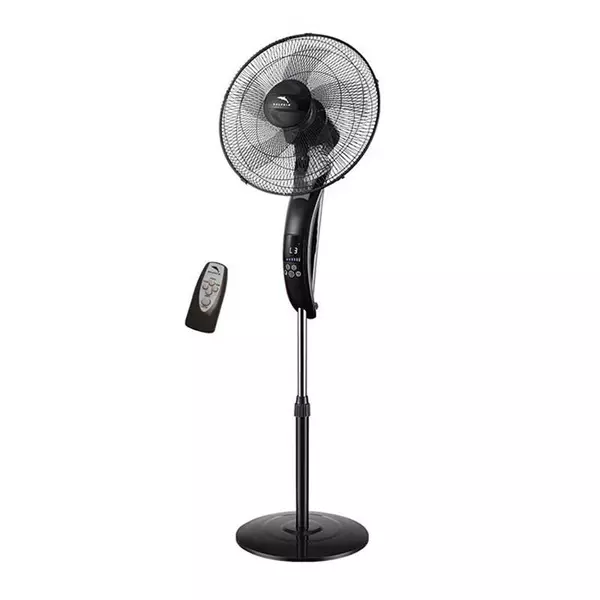 Dolphin Stand Fan With Remote 16&Quot; 50W Plastic Blades Me-16099R 1 Dolphin Stand Fan With Remote 16&Quot; 50W Plastic Blades Me-16099R