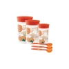 Cello Plastic Container Glory (Big) 1500ml 3000ml & 5000ml 3pc Set