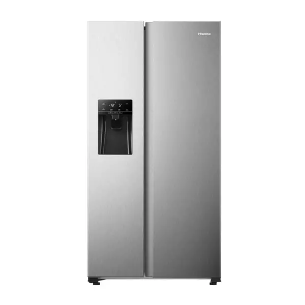 Hisense Refrigerator 474L Side By Side Door, Water Dispenser, Ice Maker, No Frost, Multi Airflow, Touch Electronic Control, Led Lighting, Water Tank, Super Freeze, Stainless Steel H690Ss-Idl 1 Hisense Refrigerator 474L Side By Side Door, Water Dispenser, Ice Maker, No Frost, Multi Airflow, Touch Electronic Control, Led Lighting, Water Tank, Super Freeze, Stainless Steel H690Ss-Idl
