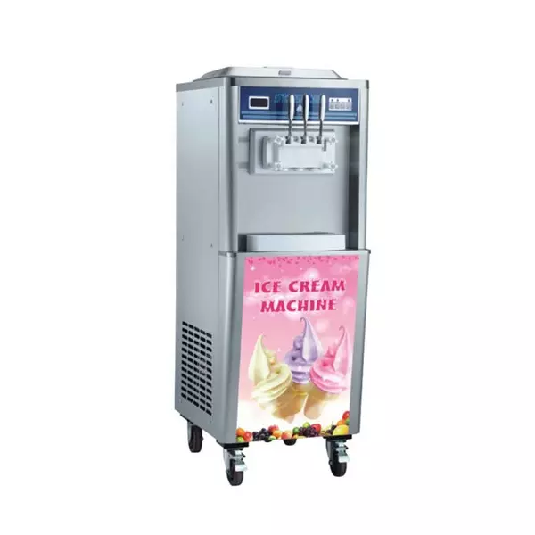 Generic Commercial Soft Serve Ice Cream Machine With 3 Dispensers 25L/H 1 Generic Commercial Soft Serve Ice Cream Machine With 3 Dispensers 25L/H