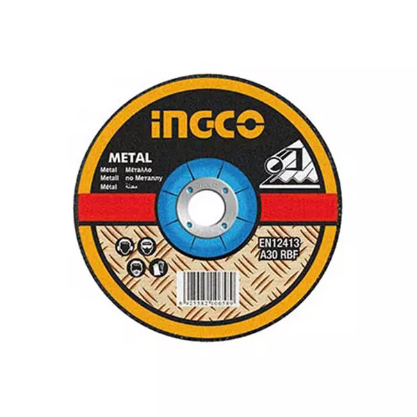 Ingco Abrasive Metal Cutting Disc 115Mm Mcd301151 1 Ingco Abrasive Metal Cutting Disc 115Mm Mcd301151