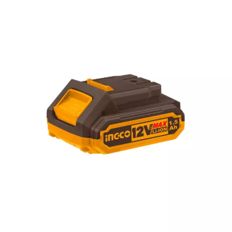 Ingco Lithium-Ion Battery Pack 12V 1.5Ah with LED Battery Power Indicator FBLI12151