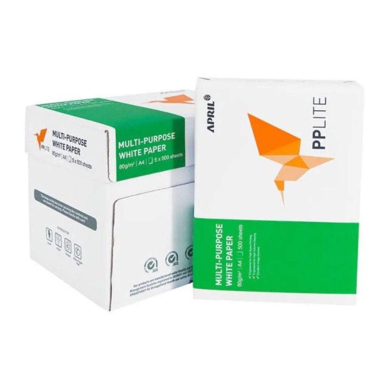 Pp Lite Printing Paper - A4, 80 Gsm, 500 Sheets, High-Quality Copy Paper For Everyday Use (Pack Of 5 Reams) 2 Pp Lite Printing Paper - A4, 80 Gsm, 500 Sheets, High-Quality Copy Paper For Everyday Use (Pack Of 5 Reams)