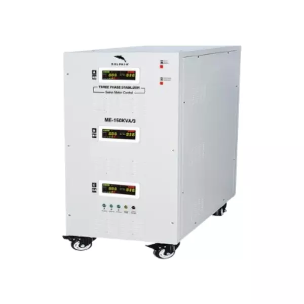Dolphin Automatic Voltage Regulator Stabilizer , Three Phase Stabilizers Me-150Kva/3 1 Dolphin Automatic Voltage Regulator Stabilizer , Three Phase Stabilizers Me-150Kva/3