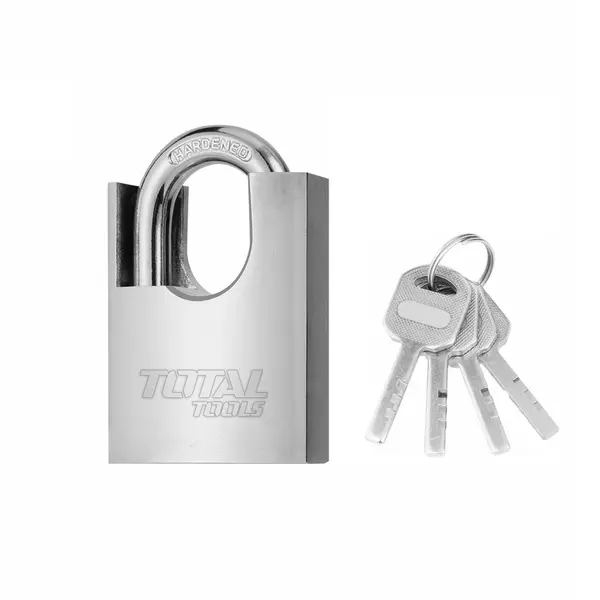 Total Anti Prying Steel Padlock 40Mm With Iron Brass &Amp; Special Design Cylinder, 4 Iron Keys Tslk35401 1 Total Anti Prying Steel Padlock 40Mm With Iron Brass &Amp; Special Design Cylinder, 4 Iron Keys Tslk35401
