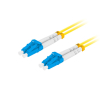 Fiber Patch Cord LC/UPC-LC/UPC Single Mode Duplex 5 Meters G657A1 LSZH