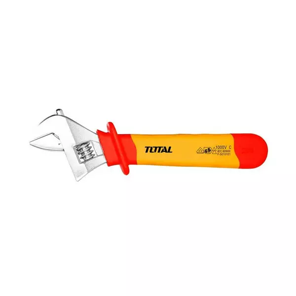 Total Adjustable Wrench 8&Quot; Insulated Thiadw081 1 Total Adjustable Wrench 8&Quot; Insulated Thiadw081