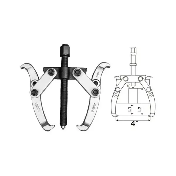 Total Gear Puller 2 Jaws 4&Quot; Thtgp246 1 Total Gear Puller 2 Jaws 4&Quot; Thtgp246