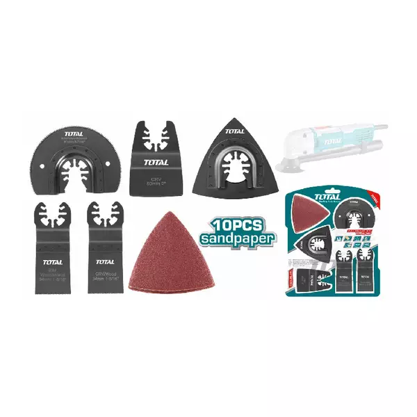Total Blade Set Multi Tool 80Mm 15Pcs Taktmt1502 1 Total Blade Set Multi Tool 80Mm 15Pcs Taktmt1502