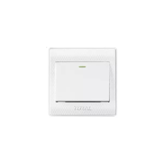 Total 1 Gang Switch Electric 1 Way 16A THESSH01101