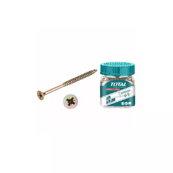 Total Chipboard Screw 3.5 X 25Mm 250Pcs Wjbs3502511 1 Total Chipboard Screw 3.5 X 25Mm 250Pcs Wjbs3502511