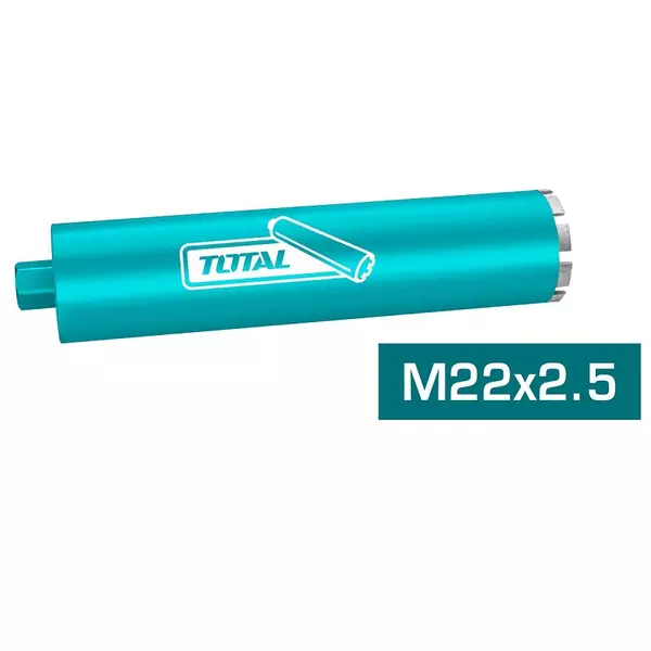 Total Hole Saw Diamond Core Bit For Concrete 122Mm Tac2811221 1 Total Hole Saw Diamond Core Bit For Concrete 122Mm Tac2811221