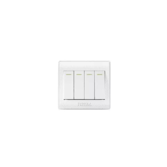 Total Switch 4 Electric 1 Way 16A THESSH04101