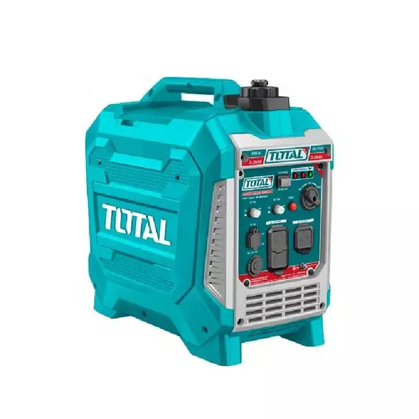 Total Inverter Gasoline Generator 3.2Kw With 4 Stroke Engine, Air Cooling Sytem, 6.3L Fuel Tank Tp535006 1 Total Inverter Gasoline Generator 3.2Kw With 4 Stroke Engine, Air Cooling Sytem, 6.3L Fuel Tank Tp535006