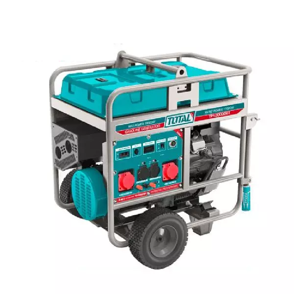 Total Gasoline Generator 19Kw With Three Phase, 4 Stroke Engine, Air Cooling Sytem, 65L Fuel Tank Tp1200006T 1 Total Gasoline Generator 19Kw With Three Phase, 4 Stroke Engine, Air Cooling Sytem, 65L Fuel Tank Tp1200006T