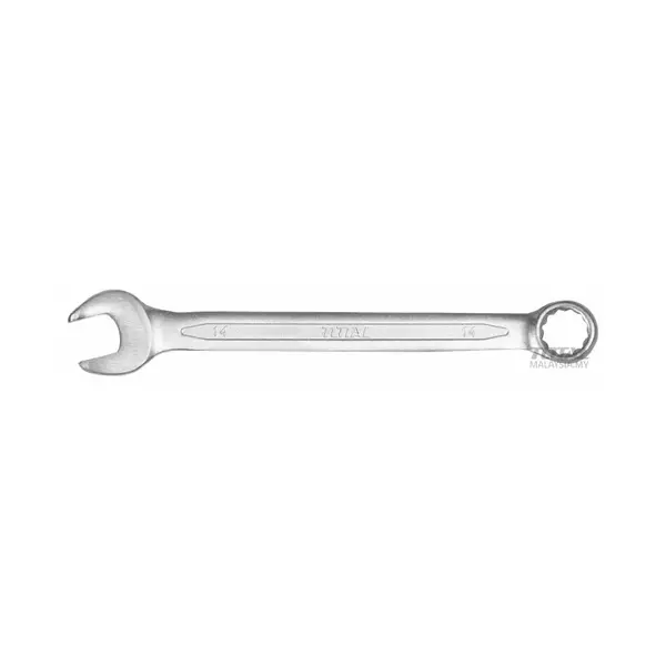 Total Combination Spanner 25Mm, Chrome Plated, Matt Finish Tcspa251 1 Total Combination Spanner 25Mm, Chrome Plated, Matt Finish Tcspa251