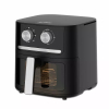 Decakila Airfryer 6.5l Digital 1600w Keec085b 60 mins timer single pot with nonstick coat adjustable temperature automatic shut off