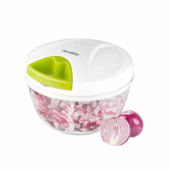 Decakila Chopper Manual 400ml Plastic Bowl Kmtt084w stainless steel blades efficient cutting dishwasher safe for bowl and blades