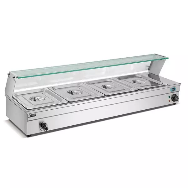 Generic Commercial Bain Marie Table Top 4 Pan Electric 1 Generic Commercial Bain Marie Table Top 4 Pan Electric