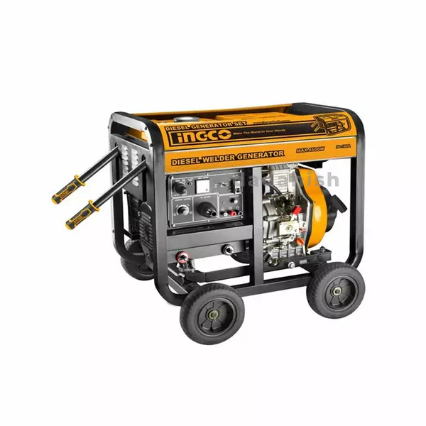 Ingco Diesel Generator &Amp; Welding Machine 4.6Kw Single Phase Pull &Amp; Electric Start Gdw65001 1 Ingco Diesel Generator &Amp; Welding Machine 4.6Kw Single Phase Pull &Amp; Electric Start Gdw65001