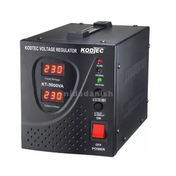 Kodtec Voltage Regulator Stabilizer Kt-3000Va 1 Kodtec Voltage Regulator Stabilizer Kt-3000Va